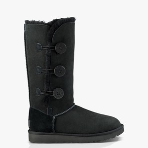 Ugg Bailey Button Triplet II Klassiska Stövlar Dam Svarta (502761HMJ)